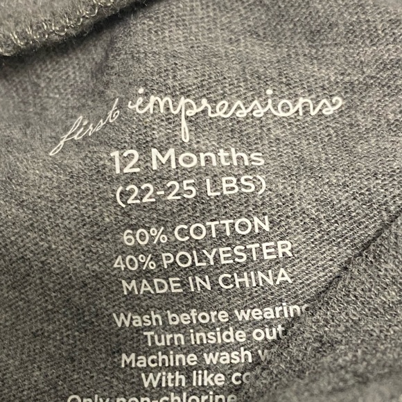 3/$25 First Impressions Bring On The Cake Cotton t-shirt - Picture 5 of 7